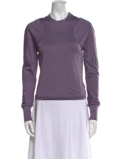 Pre-owned 3.1 Phillip Lim Crew Neck Long Sleeve Sweatshirt In Purple