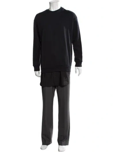 Pre-owned 3.1 Phillip Lim Crew Neck Long Sleeve Sweatshirt W/ Tags In Black