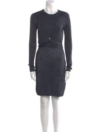 Pre-owned 3.1 Phillip Lim Crew Neck Mini Dress