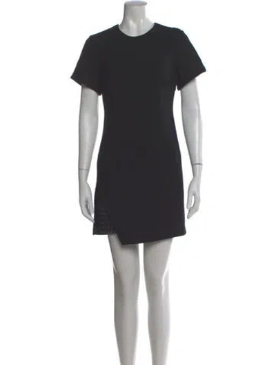 Pre-owned 3.1 Phillip Lim Crew Neck Mini Dress In Gray