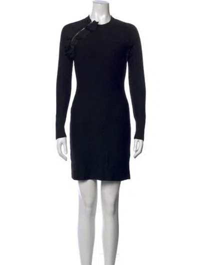 Pre-owned 3.1 Phillip Lim Crew Neck Mini Dress In Multi