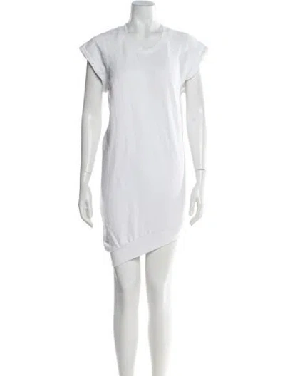 Pre-owned 3.1 Phillip Lim Crew Neck Mini Dress In White