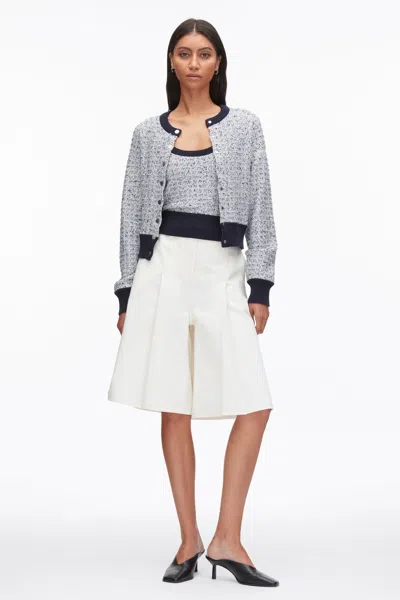 3.1 Phillip Lim Crew Neck Raglan Cardigan In Multi