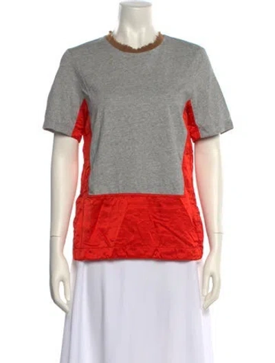 Pre-owned 3.1 Phillip Lim Crew Neck Short Sleeve Sweatshirt In Multi