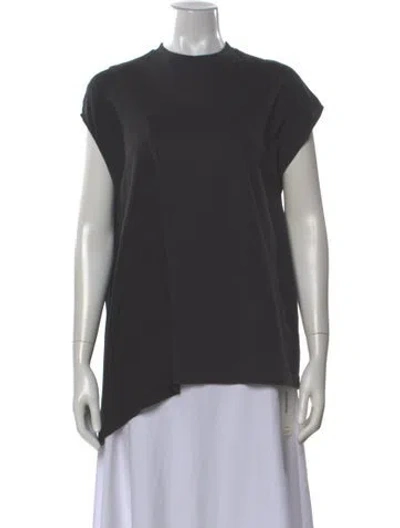 Pre-owned 3.1 Phillip Lim Crew Neck Short Sleeve Top In Gray