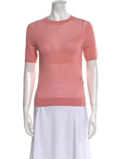 Pre-owned 3.1 Phillip Lim Crew Neck Short Sleeve Top W/ Tags In Pink