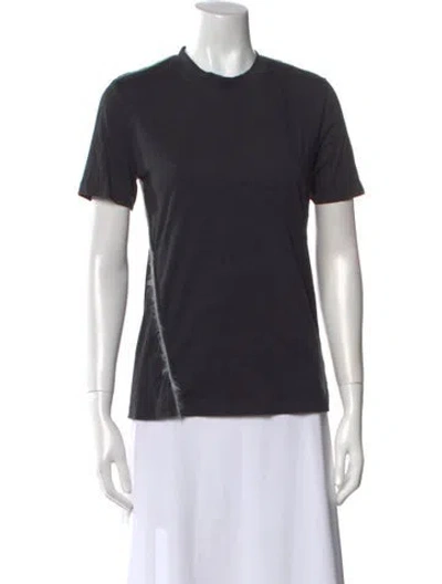 Pre-owned 3.1 Phillip Lim Crew Neck Short Sleeve T-shirt In Black