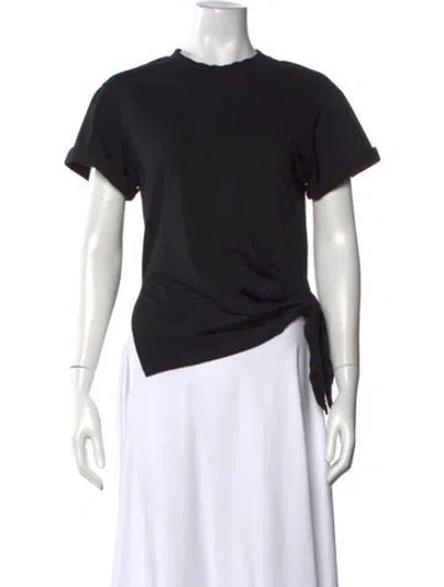 Pre-owned 3.1 Phillip Lim Crew Neck Short Sleeve T-shirt In Black