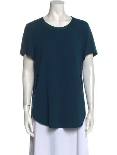 Pre-owned 3.1 Phillip Lim Crew Neck Short Sleeve T-shirt In Blue
