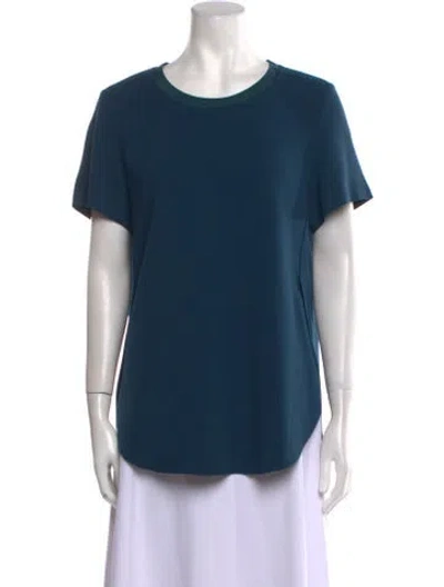 Pre-owned 3.1 Phillip Lim Crew Neck Short Sleeve T-shirt In Blue