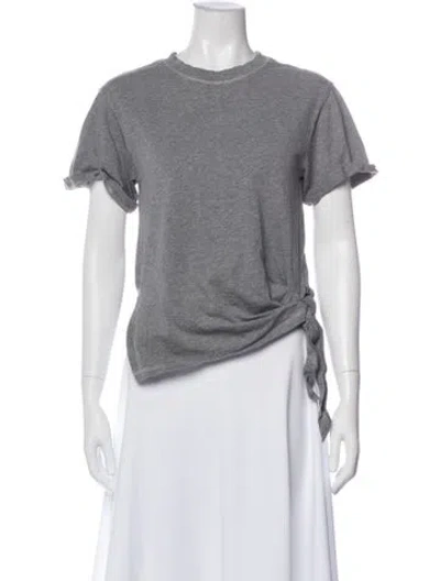 Pre-owned 3.1 Phillip Lim Crew Neck Short Sleeve T-shirt In Gray