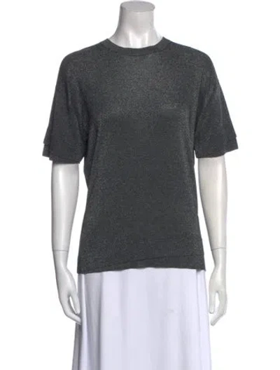 Pre-owned 3.1 Phillip Lim Crew Neck Short Sleeve T-shirt In Gray