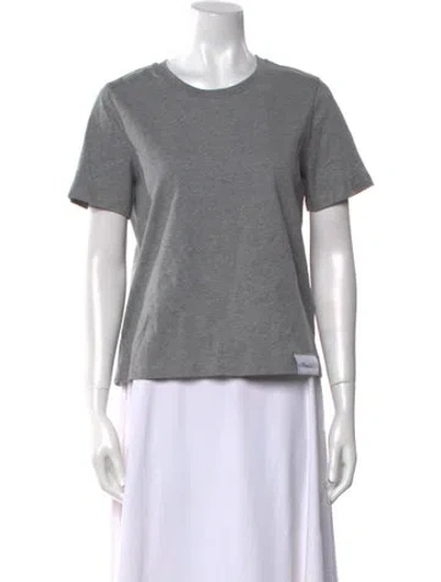 Pre-owned 3.1 Phillip Lim Crew Neck Short Sleeve T-shirt In Gray