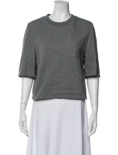Pre-owned 3.1 Phillip Lim Crew Neck Short Sleeve T-shirt In Gray