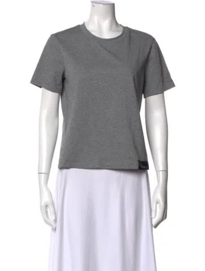Pre-owned 3.1 Phillip Lim Crew Neck Short Sleeve T-shirt In Gray
