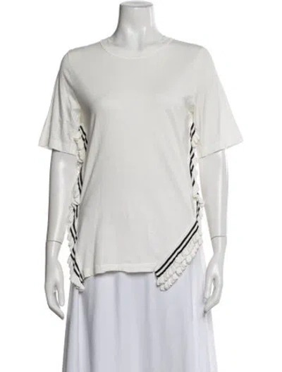Pre-owned 3.1 Phillip Lim Crew Neck Short Sleeve T-shirt In Multi