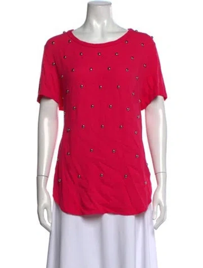 Pre-owned 3.1 Phillip Lim Crew Neck Short Sleeve T-shirt In Pink