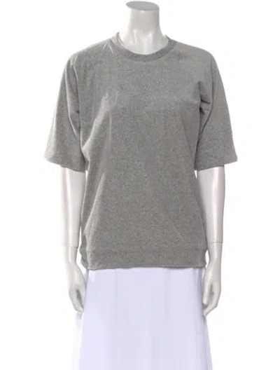 Pre-owned 3.1 Phillip Lim Crew Neck Short Sleeve T-shirt W/ Tags In Gray