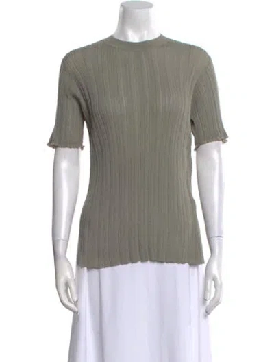 Pre-owned 3.1 Phillip Lim Crew Neck Short Sleeve T-shirt W/ Tags In Green