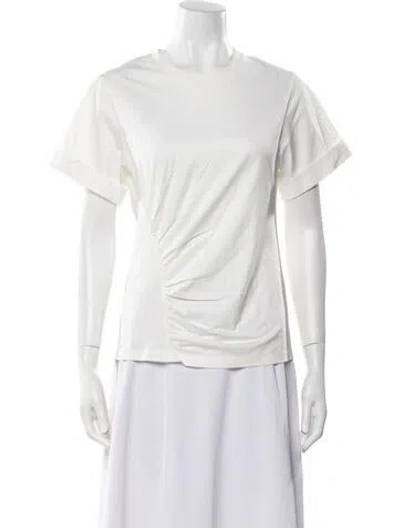 Pre-owned 3.1 Phillip Lim Crew Neck Short Sleeve T-shirt In White