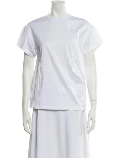 Pre-owned 3.1 Phillip Lim Crew Neck Short Sleeve T-shirt In White