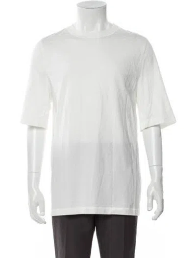 Pre-owned 3.1 Phillip Lim Crew Neck Short Sleeve T-shirt In White
