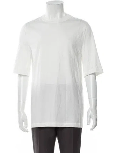Pre-owned 3.1 Phillip Lim Crew Neck Short Sleeve T-shirt In White