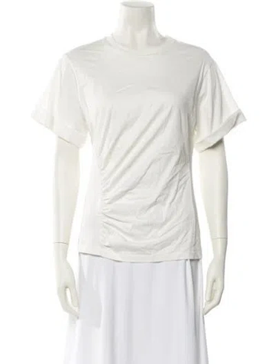 Pre-owned 3.1 Phillip Lim Crew Neck Short Sleeve T-shirt In White