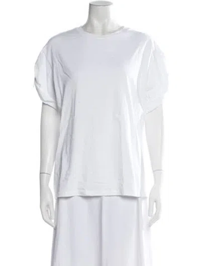 Pre-owned 3.1 Phillip Lim Crew Neck Short Sleeve T-shirt In White