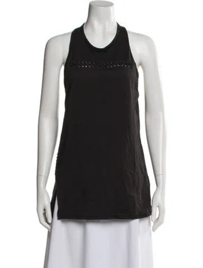 Pre-owned 3.1 Phillip Lim Crew Neck Sleeveless Top In Gray