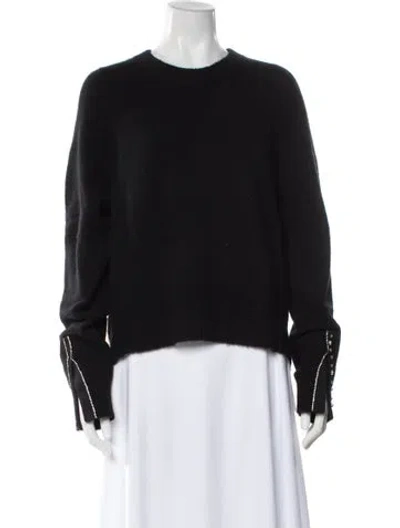 Pre-owned 3.1 Phillip Lim Crew Neck Sweater In Black