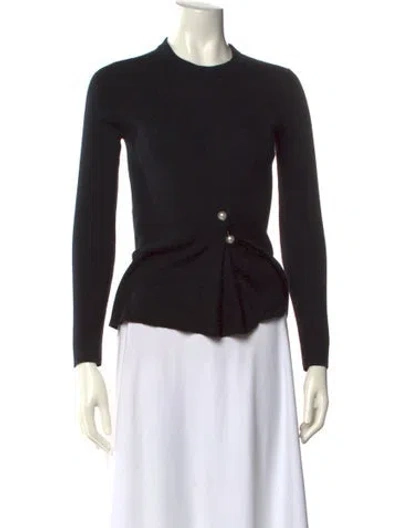 Pre-owned 3.1 Phillip Lim Crew Neck Sweater In Black