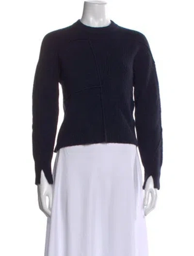 Pre-owned 3.1 Phillip Lim Crew Neck Sweater In Black