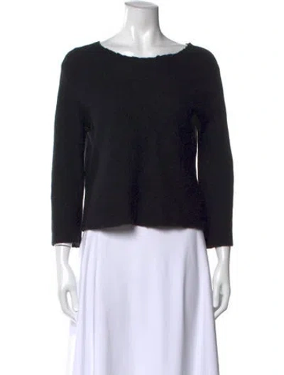 Pre-owned 3.1 Phillip Lim Crew Neck Sweater In Black