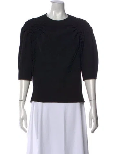 Pre-owned 3.1 Phillip Lim Crew Neck Sweater In Black