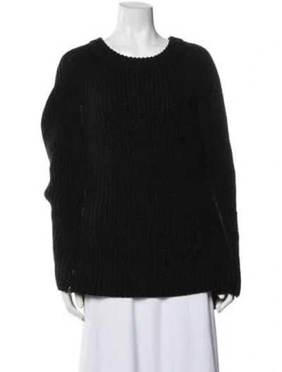 Pre-owned 3.1 Phillip Lim Crew Neck Sweater In Black