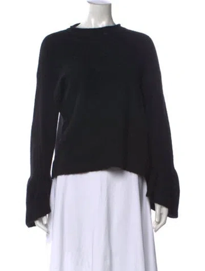 Pre-owned 3.1 Phillip Lim Crew Neck Sweater In Black