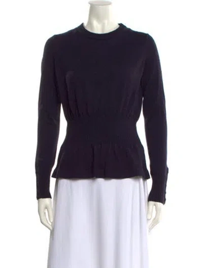 Pre-owned 3.1 Phillip Lim Crew Neck Sweater In Blue