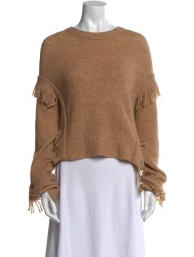 Pre-owned 3.1 Phillip Lim Crew Neck Sweater In Brown
