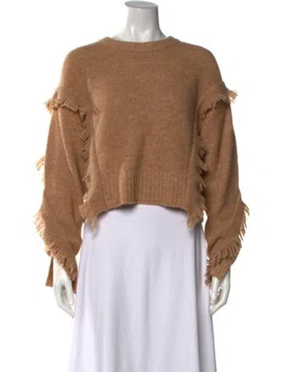 Pre-owned 3.1 Phillip Lim Crew Neck Sweater In Brown