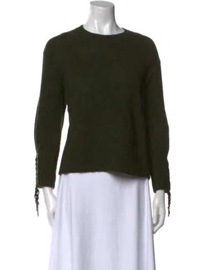Pre-owned 3.1 Phillip Lim Crew Neck Sweater In Green