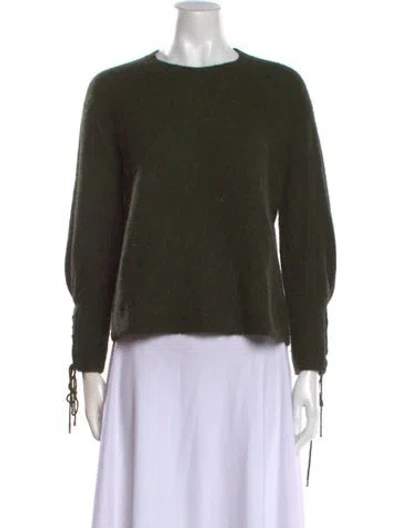 Pre-owned 3.1 Phillip Lim Crew Neck Sweater In Green