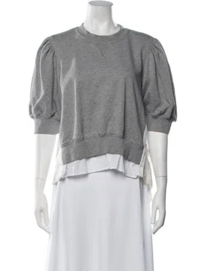 Pre-owned 3.1 Phillip Lim Crew Neck Sweater In Grey