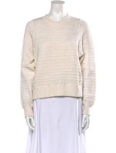 Pre-owned 3.1 Phillip Lim Crew Neck Sweater In Neutral