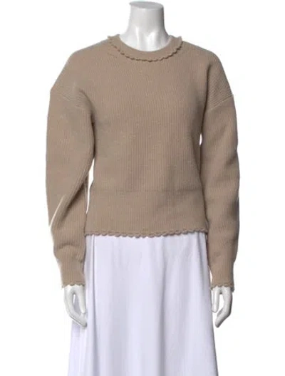 Pre-owned 3.1 Phillip Lim Crew Neck Sweater In Neutral