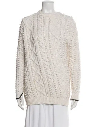 Pre-owned 3.1 Phillip Lim Crew Neck Sweater In Neutral