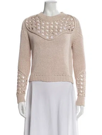 Pre-owned 3.1 Phillip Lim Crew Neck Sweater In Neutral