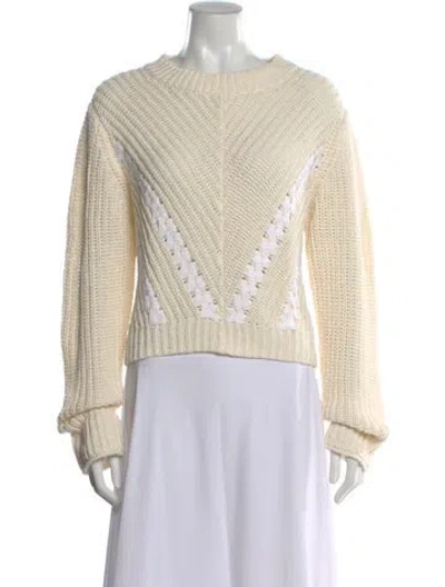 Pre-owned 3.1 Phillip Lim Crew Neck Sweater In Neutral