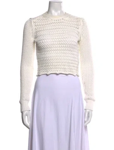 Pre-owned 3.1 Phillip Lim Crew Neck Sweater In Neutral