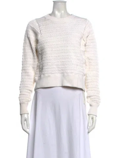 Pre-owned 3.1 Phillip Lim Crew Neck Sweater In Neutral